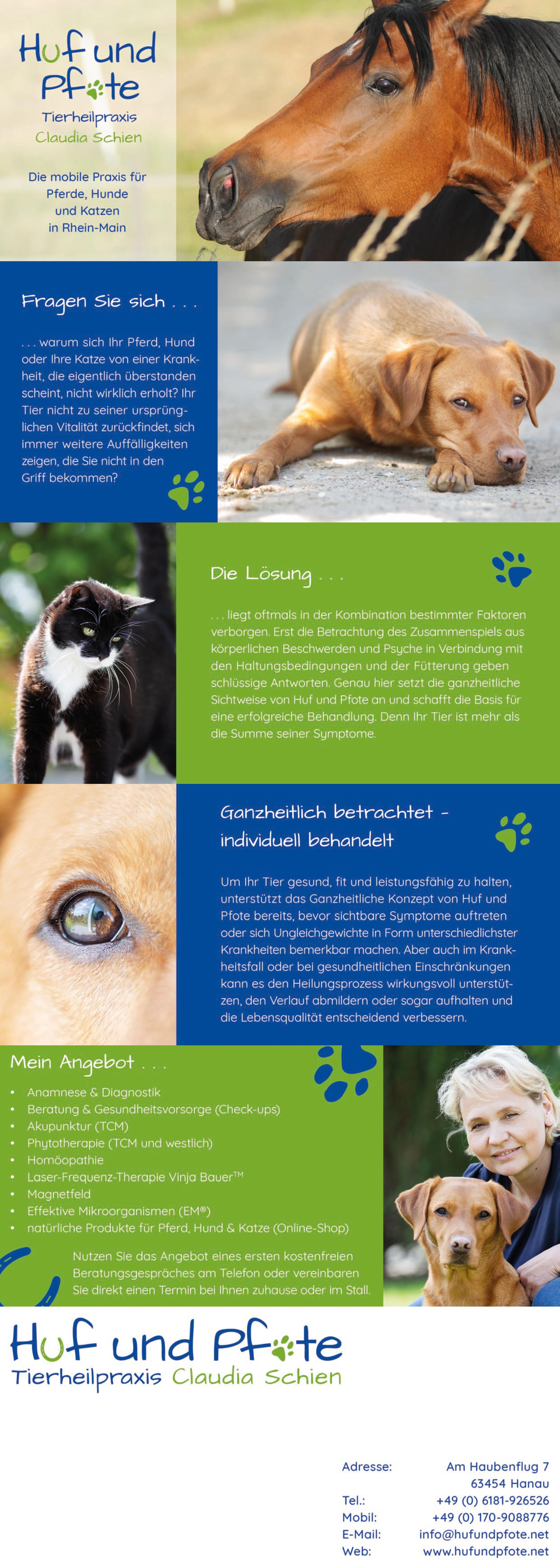 Huf und Pfote-Flyer Huf und Pfote-Flyer