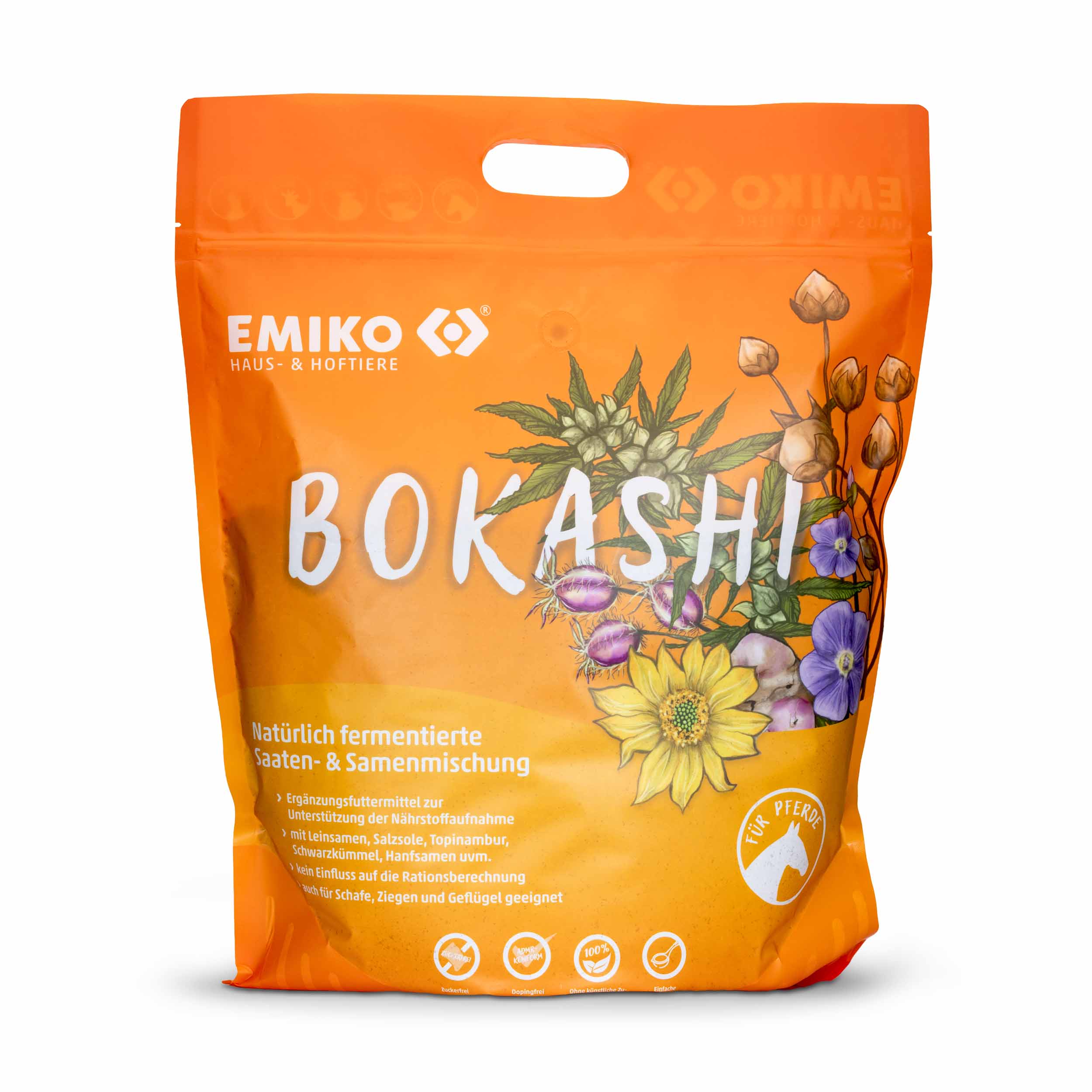 EMIKO Haus- & Hoftiere Bokashi für Pferde