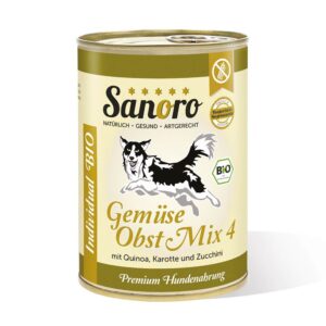 Sanoro BIO Gemüse-Obst-Mix 4 400 g