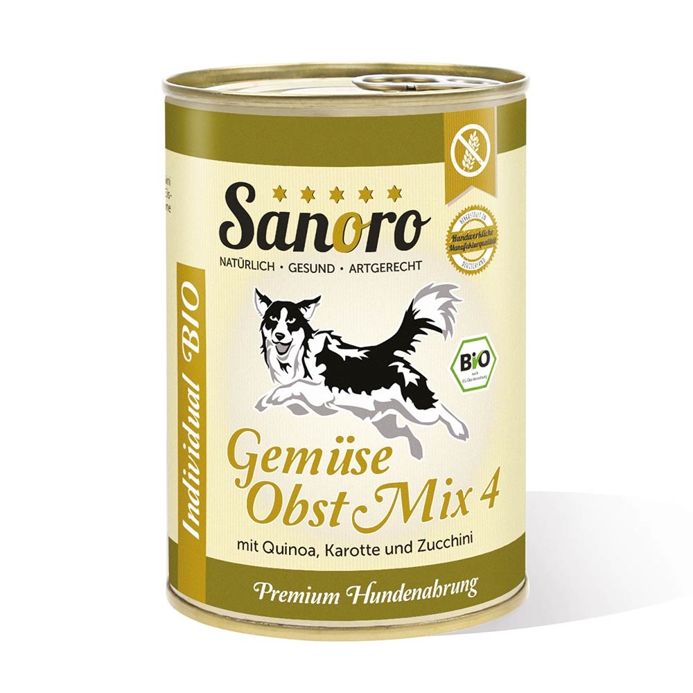 Sanoro BIO Gemüse-Obst-Mix 4 400 g
