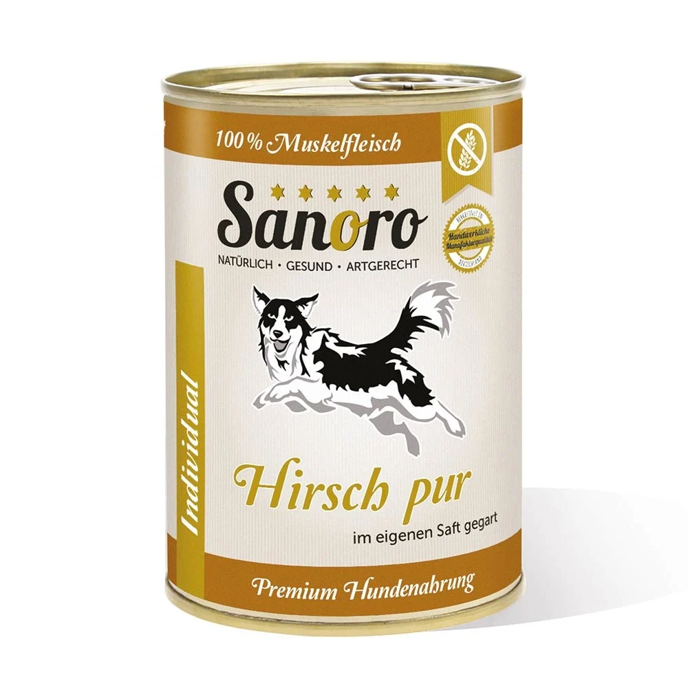 Sanoro Hirsch pur 400 g